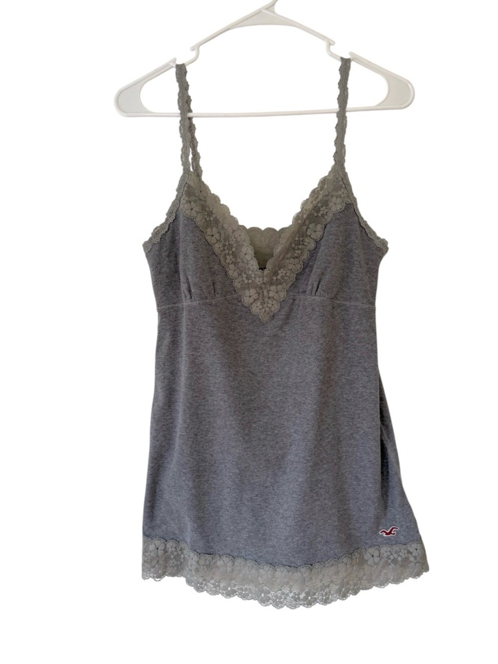 Vintage Hollister  Lace Trim Tank top